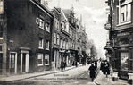 Prinsengracht richting Kerkstraat, voor de verbreding van de Vijzelstraat.
<br/>
Beeldbank Stadsarchief, 1916